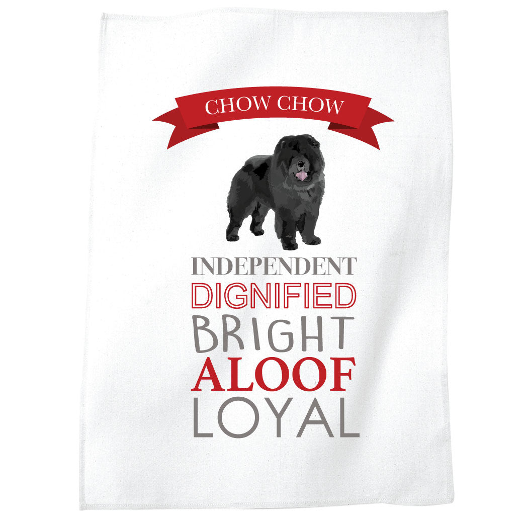 Chow Chow Dog Tea Towel
