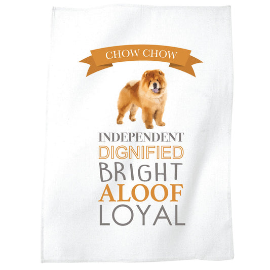 Chow Chow Dog Tea Towel