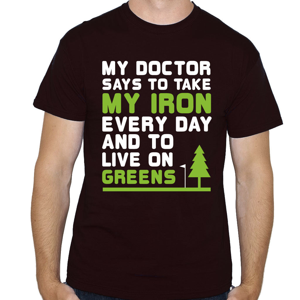 Funny Take My Iron Golf T-Shirt