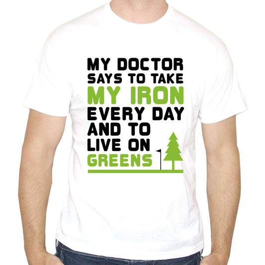 Funny Take My Iron Golf T-Shirt