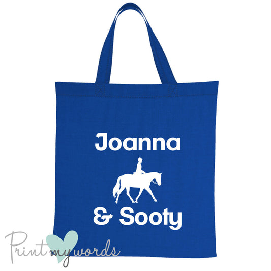 Personalised Dressage Equestrian Tote Bag