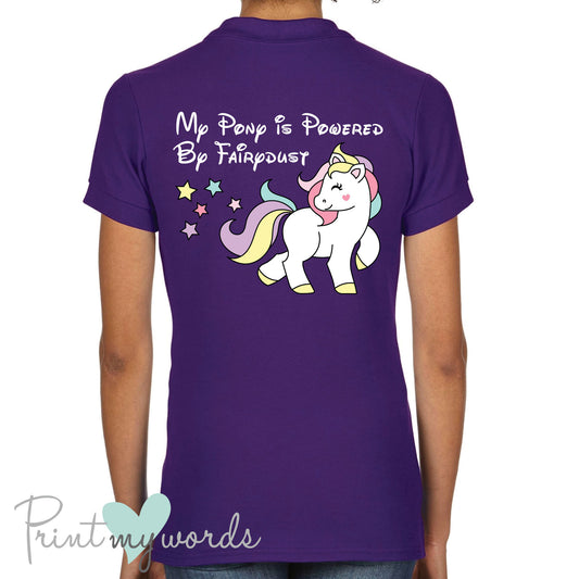 Powered By Fairydust Equestrian Polo Shirt