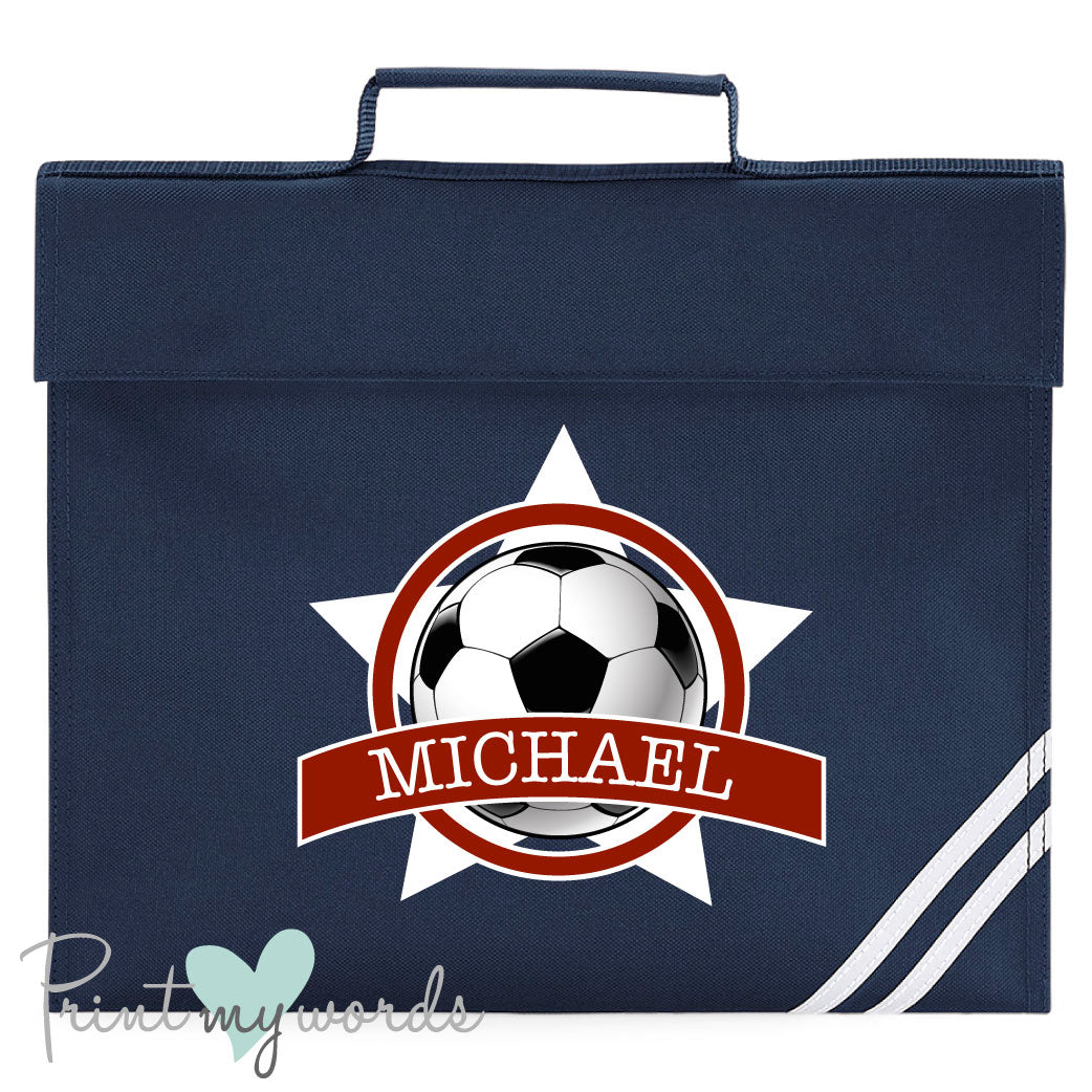 Football cheap book bags