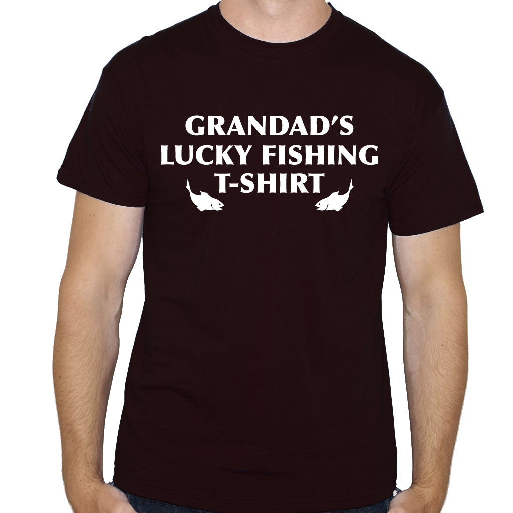 Grandad's Lucky Fishing T-Shirt
