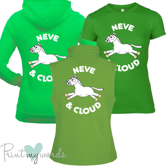 'Erin' Ladies Personalised Matching Equestrian Set - Plodders Design