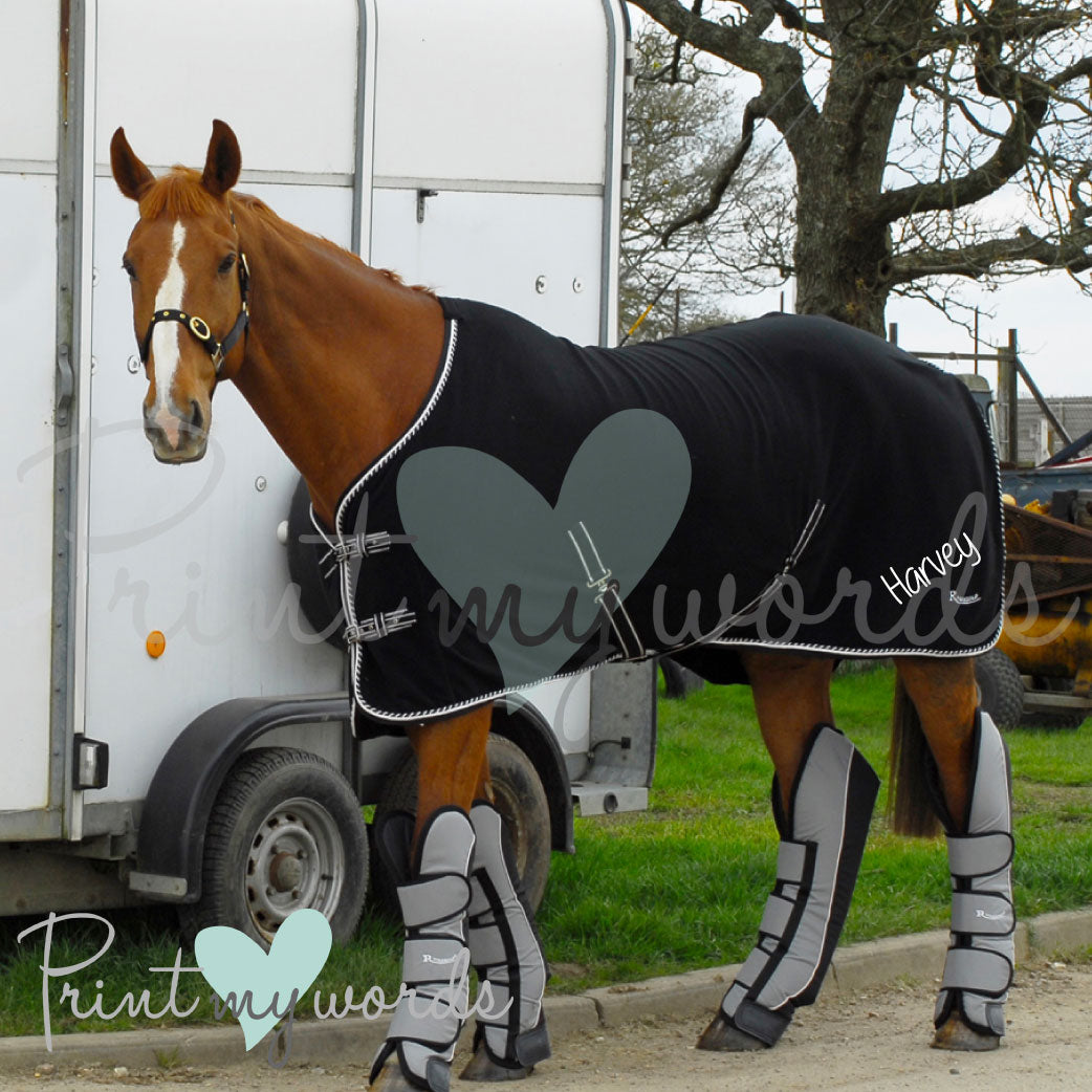 Personalised Full Length Travel Boots - Glitter Design