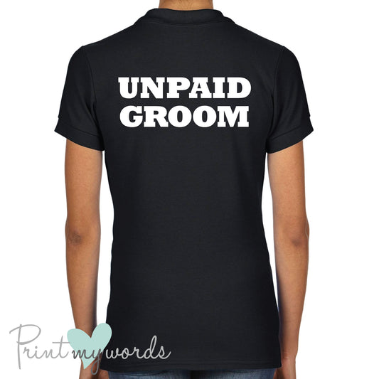 Unpaid Groom Funny Equestrian Polo Shirt
