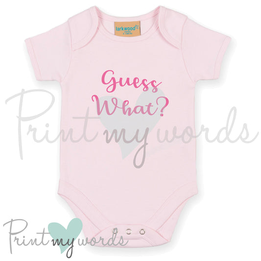 Guess What? Pregnancy Announcement Vest