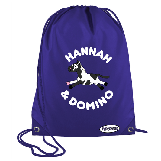 Plodders Personalised Drawstring Bag