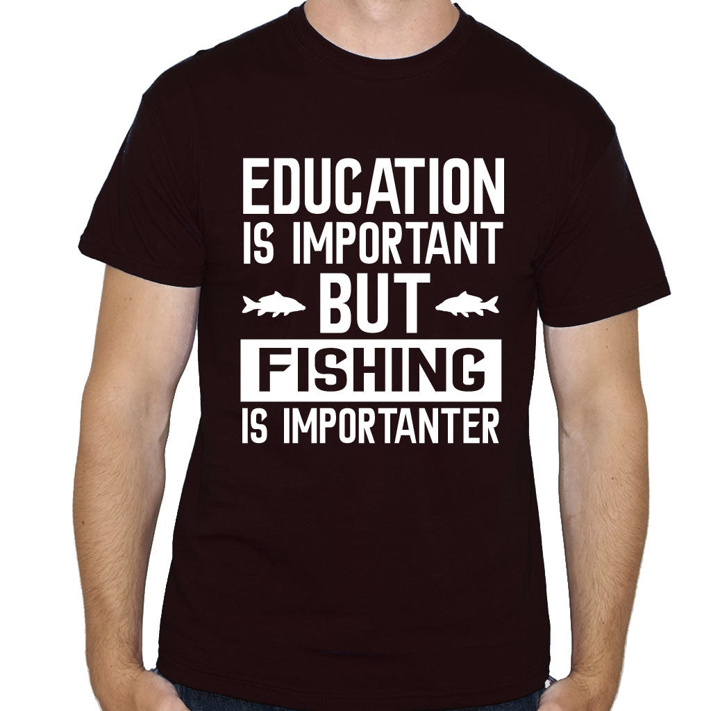 Men's Education is Important Funny T-Shirt
