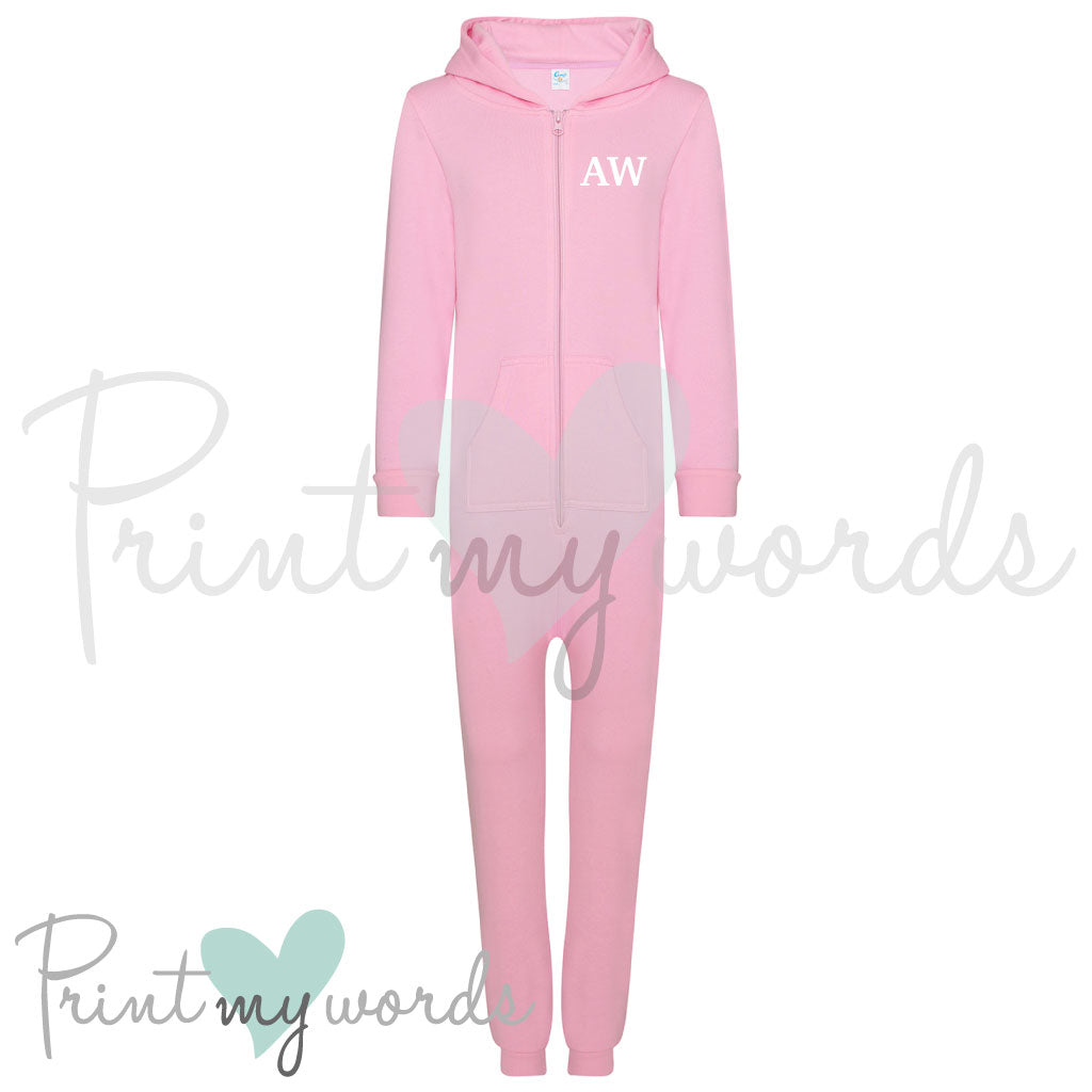 Children's Personalised Onesie All-in-One Suit - Initials