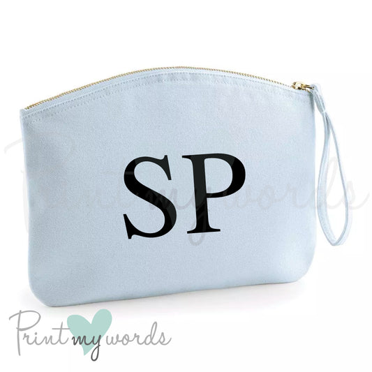Personalised Initials Make Up Bag