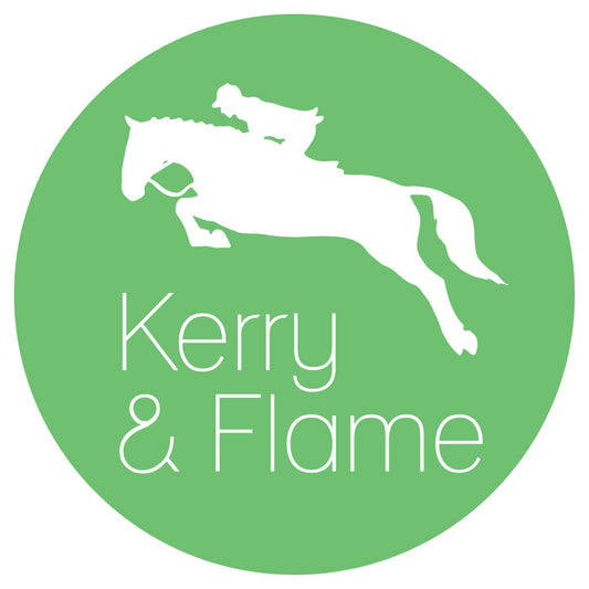 Personalised Jumping Horse Stickers - Pack of 10.