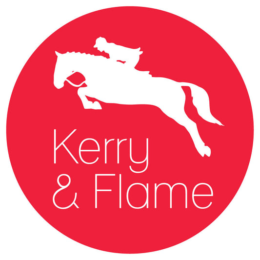 Personalised Jumping Horse Stickers - Pack of 10.