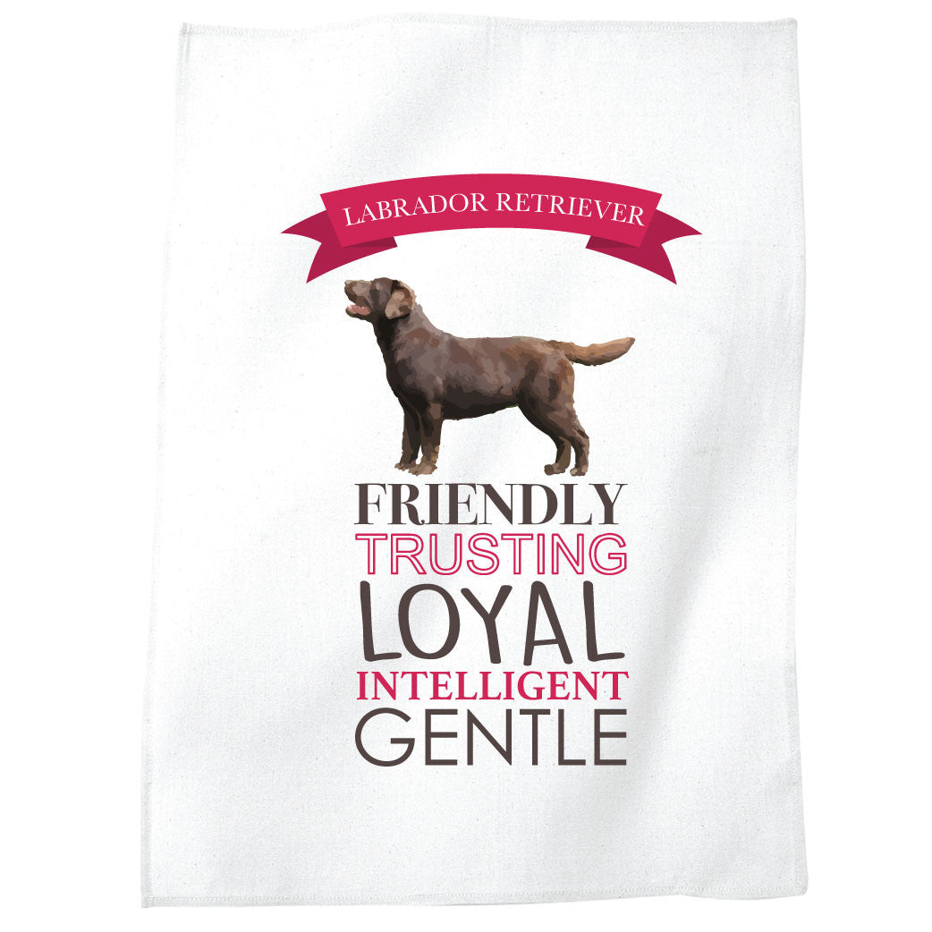 Labrador Retriever Dog Tea Towel
