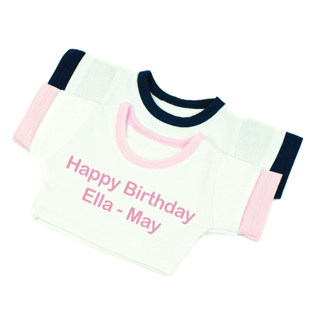 Mumbles Personalised Layered Teddy T-Shirt