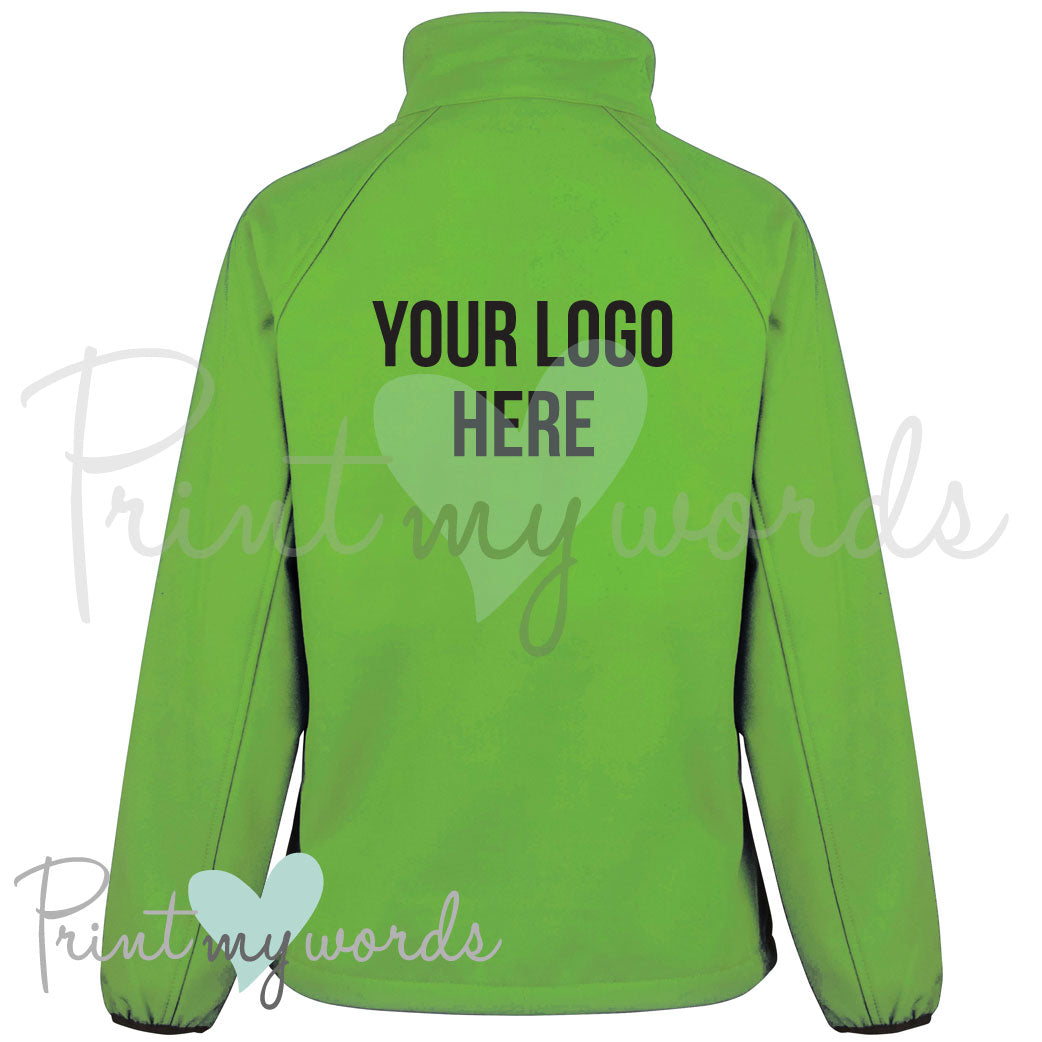 Ladies Personalised Softshell Jacket - Own Logo