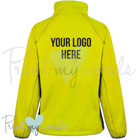 Ladies Personalised Softshell Jacket - Own Logo
