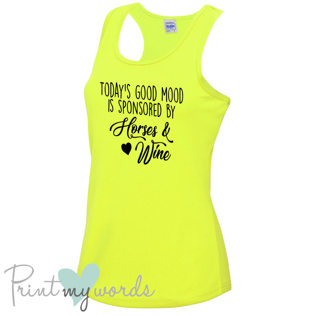 Ladies Today's Good Mood Equestrian Vest Top