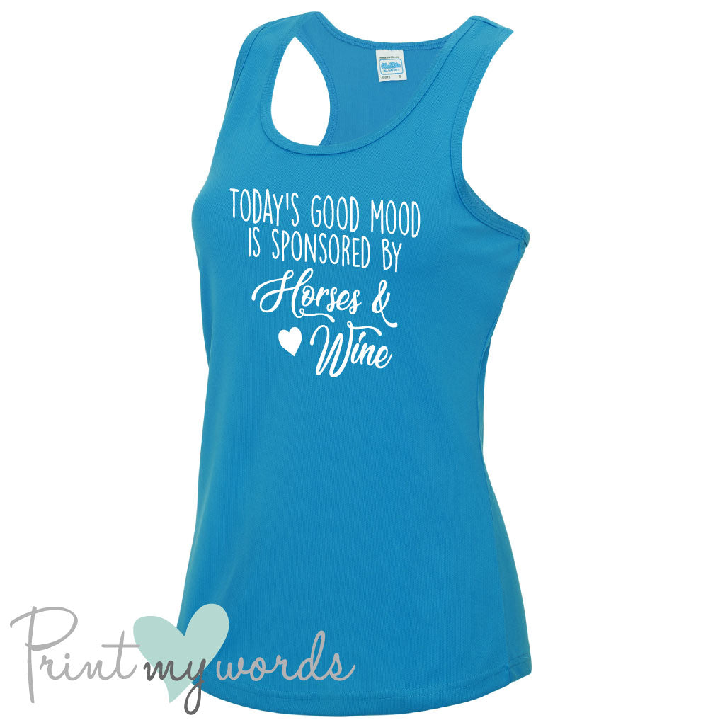 Ladies Today's Good Mood Equestrian Vest Top