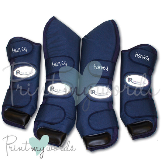 Personalised Full Length Travel Boots - Handwritten Design