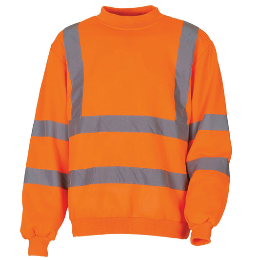 Unisex Hi-Vis Reflective Jumper/Sweatshirt - SLOW DOWN YOU'RE ON CAMERA