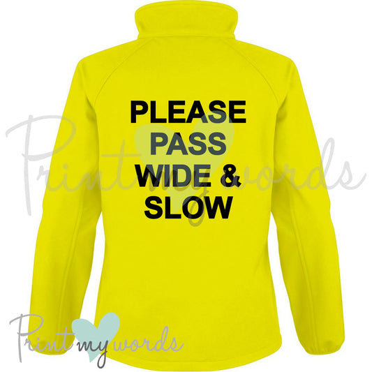 Soft Shell Body Warmer Gilet Jacket - PLEASE PASS WIDE AND SLOW