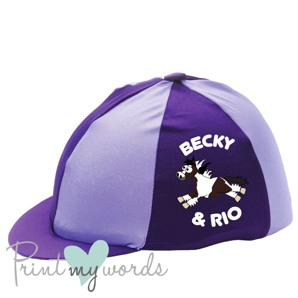 Plodders Personalised Lycra Hat Cover Silk