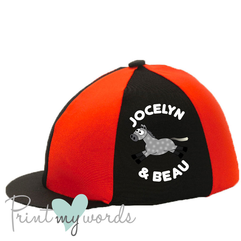 Plodders Personalised Lycra Hat Cover Silk