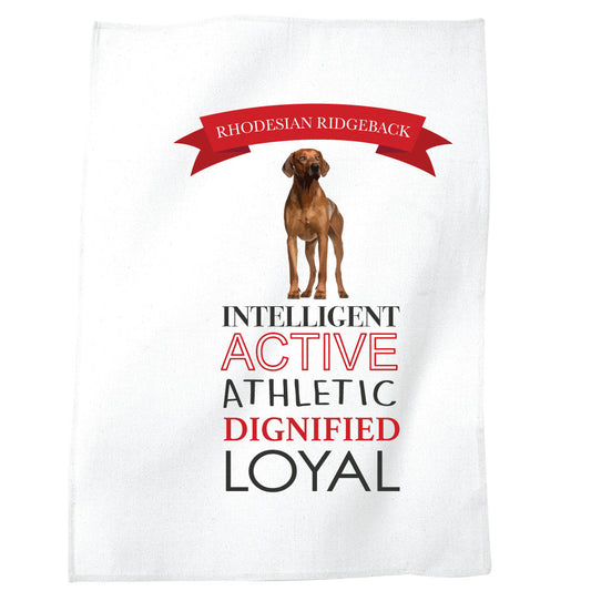 Rhodesian Ridgeback Dog Tea Towel