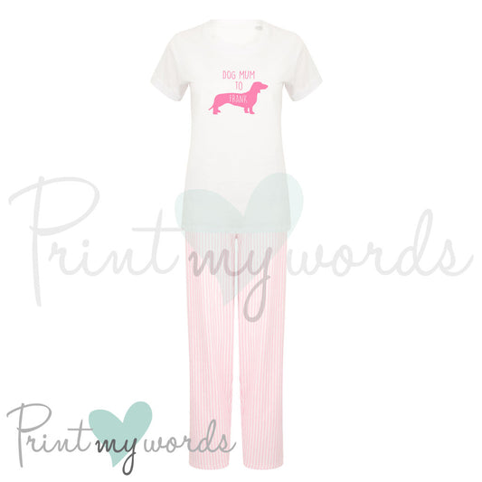 PJ's In A Bag - Personalised Sausage Dog Mum