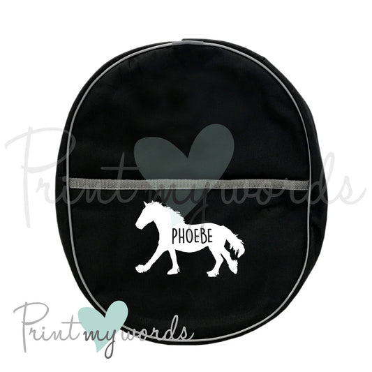 Personalised Equestrian Hat Bag - Shire Design