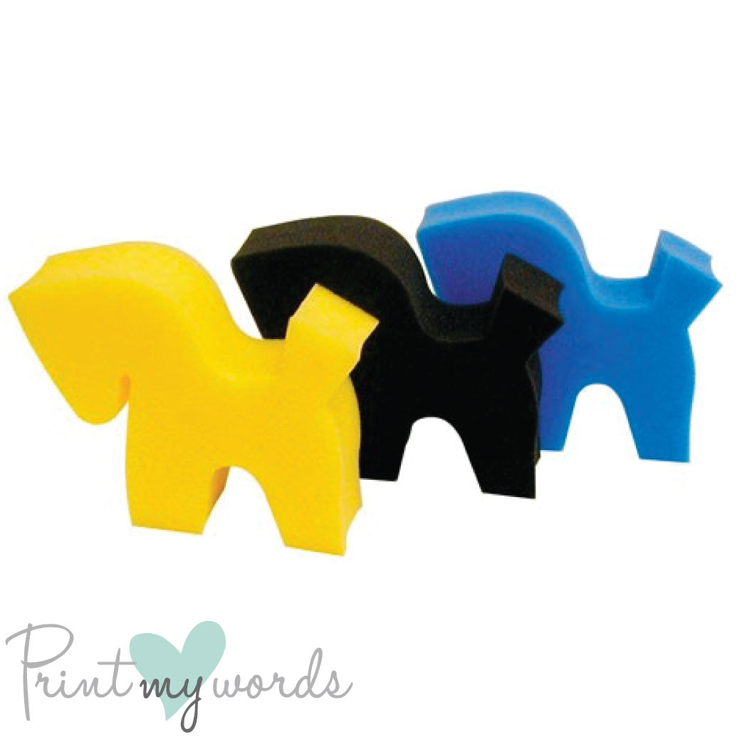 Personalised Equestrian Drawstring Wash Bag - Scroll Design