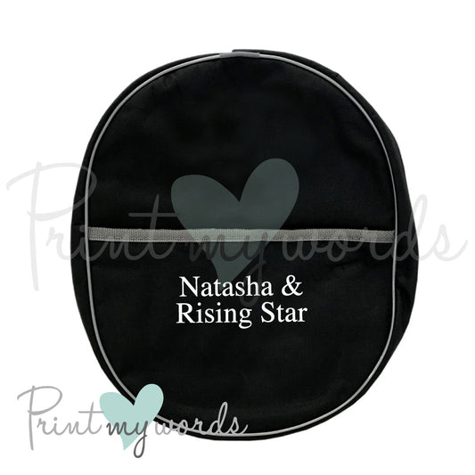 Personalised Equestrian Hat Bag - Standard Design