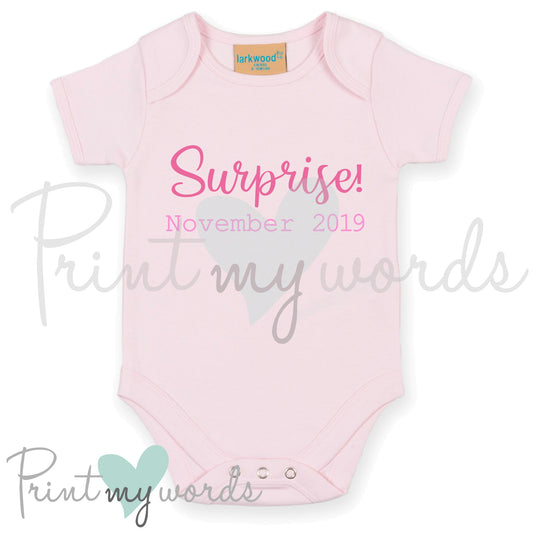 Personalised Surprise Pregnancy Announcement Vest