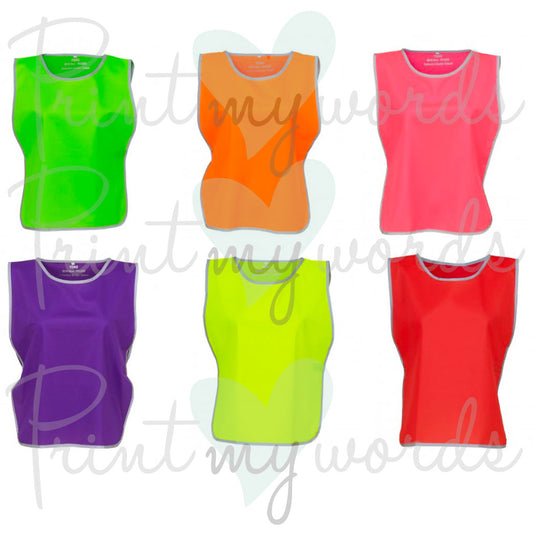 Official PW&S High Visibility Hi Vis Equestrian Reflective Vest Tabard Waistcoat CAMERA, 10mph, PLEASE PASS WIDE & SLOW