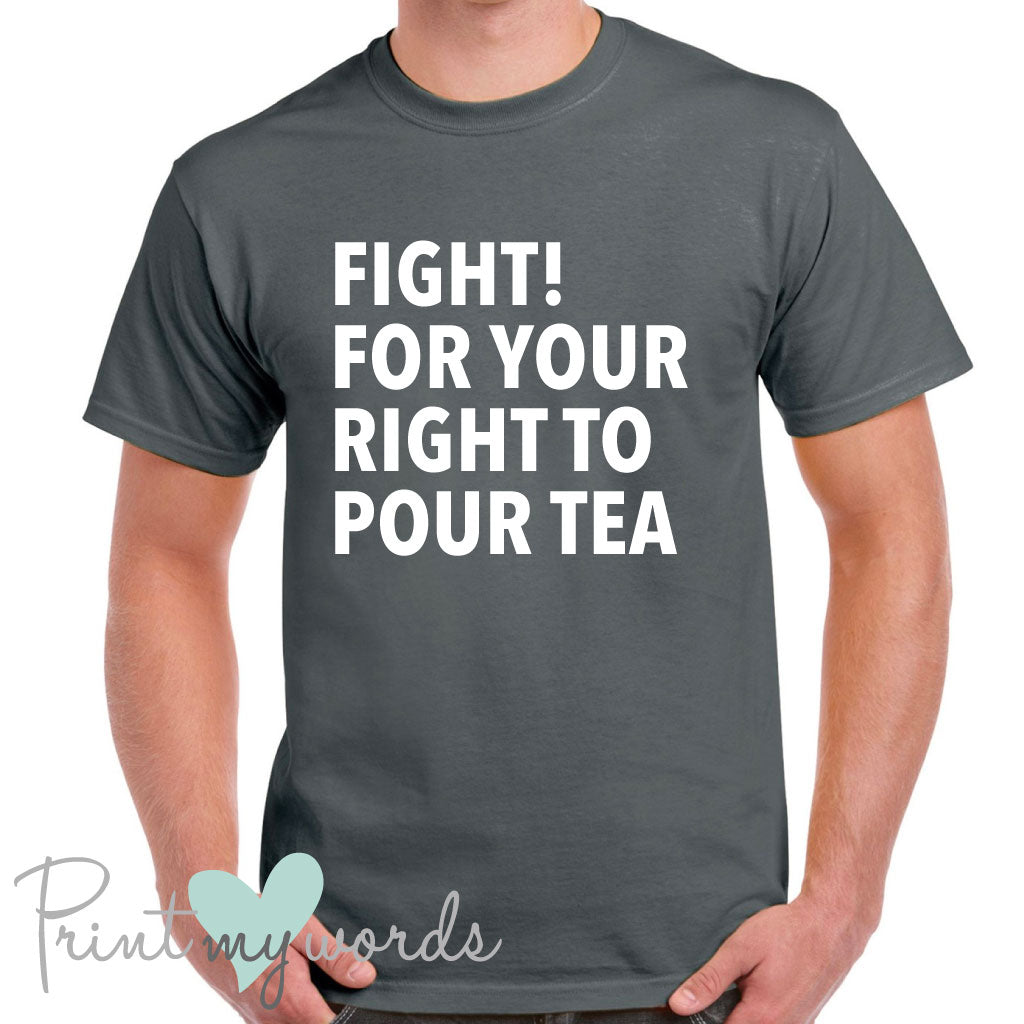 Men's Pour Tea Funny T-Shirt