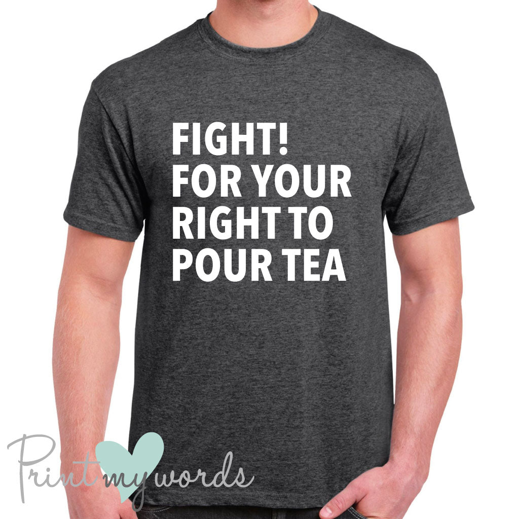 Men's Pour Tea Funny T-Shirt
