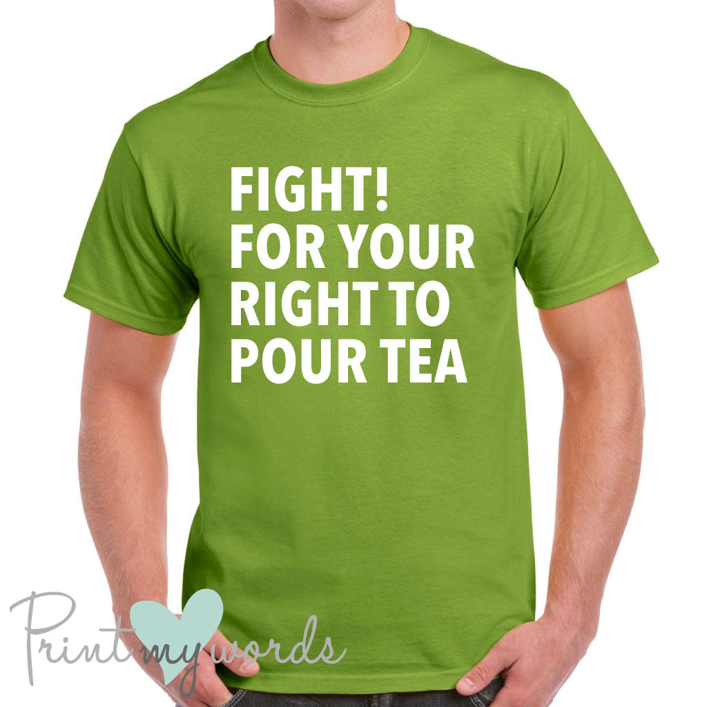 Men's Pour Tea Funny T-Shirt