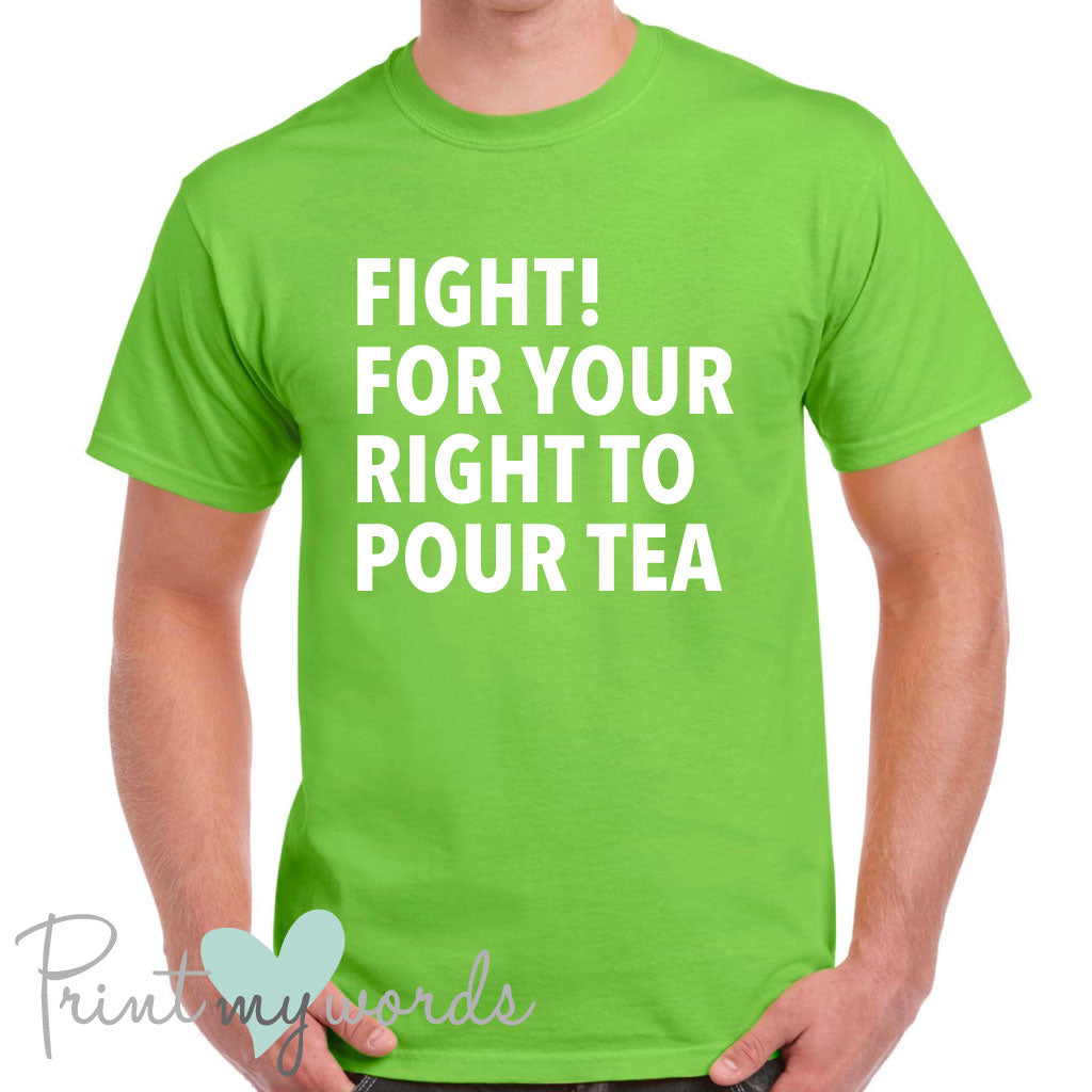 Men's Pour Tea Funny T-Shirt