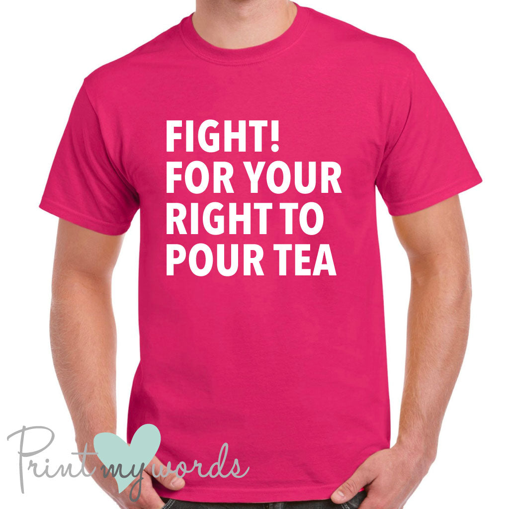 Men's Pour Tea Funny T-Shirt