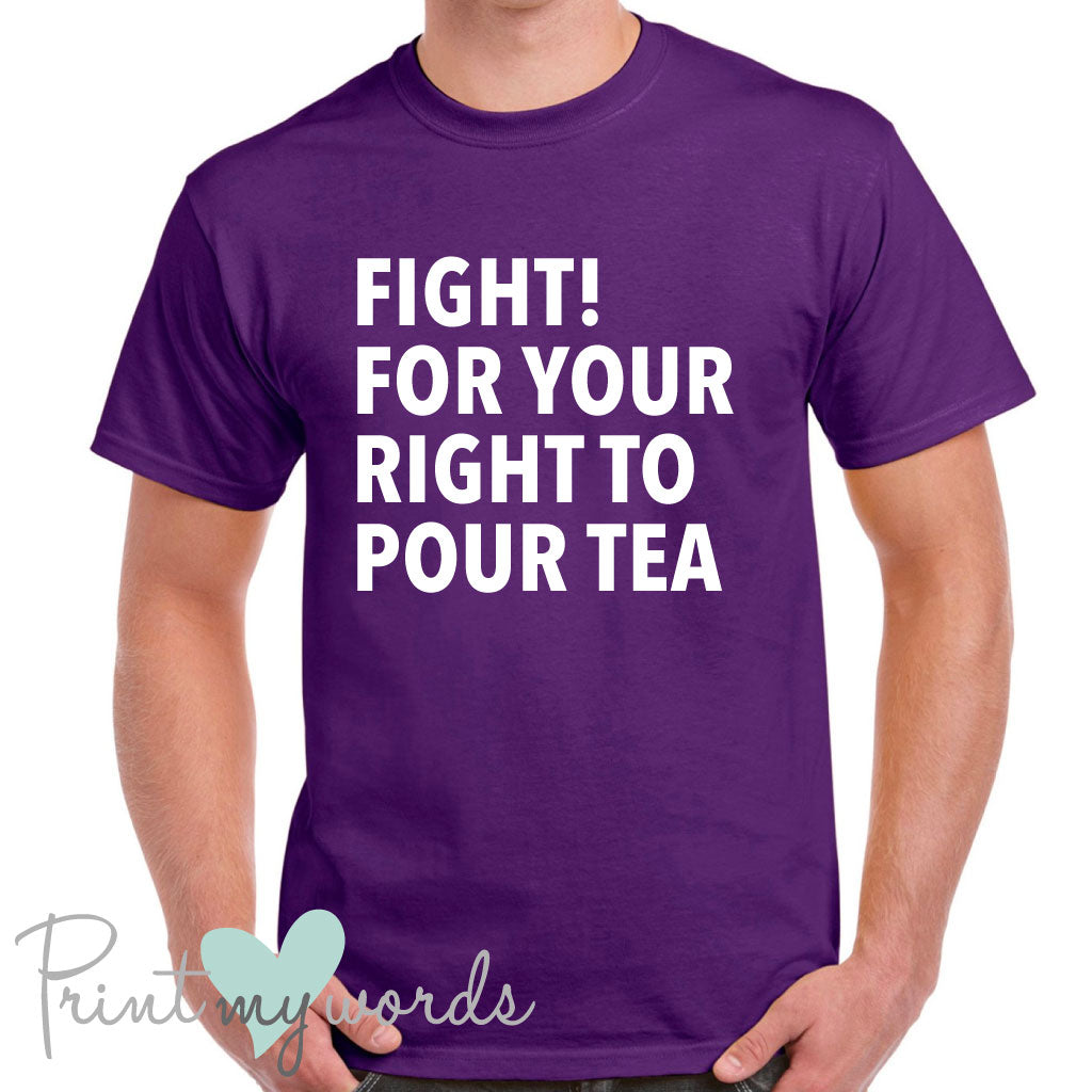 Men's Pour Tea Funny T-Shirt