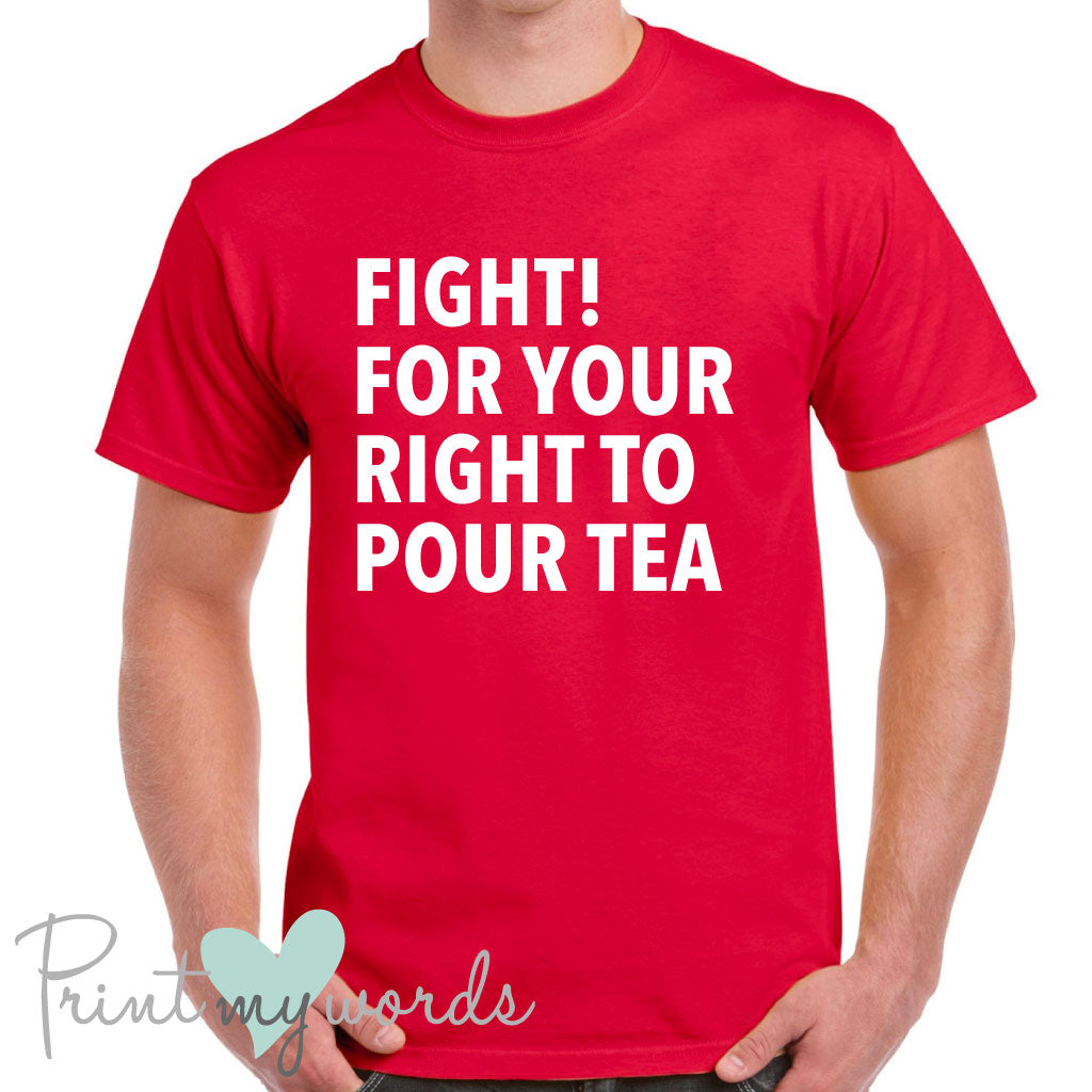 Men's Pour Tea Funny T-Shirt
