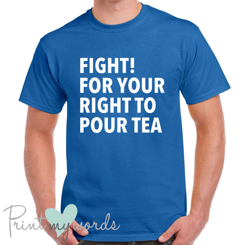 Men's Pour Tea Funny T-Shirt