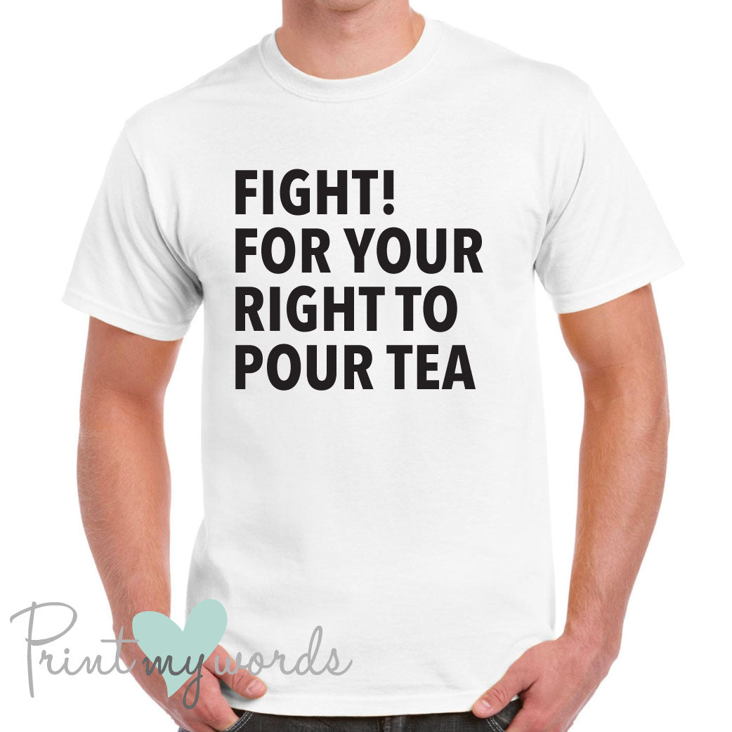 Men's Pour Tea Funny T-Shirt