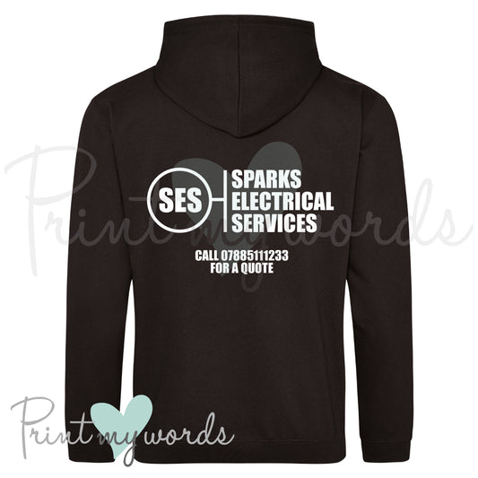 Personalised Workwear Hoodie - General Logo Template