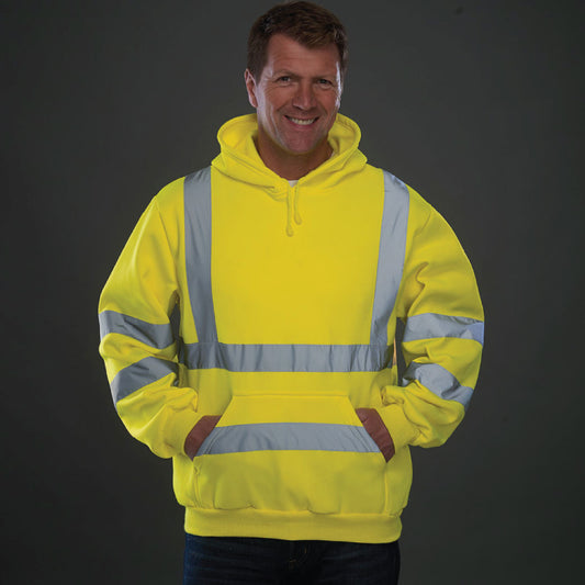 Unisex Hi-Vis Reflective Hoodie