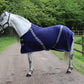 Personalised Equestrian Horse Pony Fleece Rug Cooler - Horse Head & Name