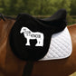 Personalised Fleece Saddle Cover - My Cob is a Knob