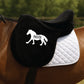 Personalised Fleece Saddle Cover - Shire Design